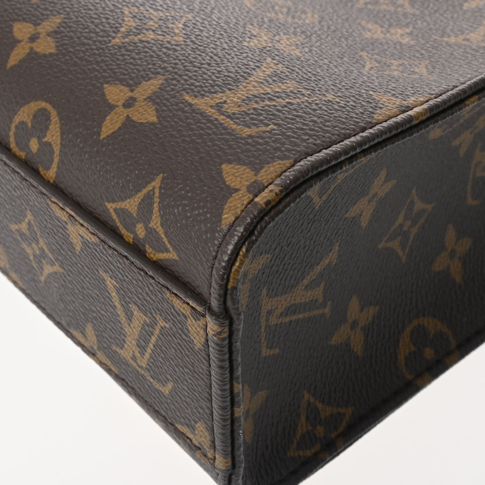 Louis Vuitton Brown Monogram Canvas Plat Handbag Sac - Picture 7 of 11